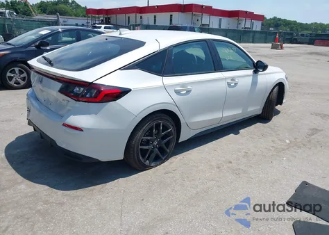 2025 Honda Civic Sport z USA, uszkodzony, nr VIN 19XFL2H87SE002247